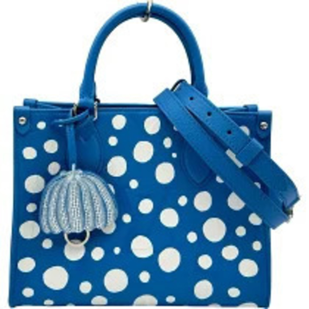 Louis Vuitton On The Go Yayoi Kusama Monogram Empreinte Dot Shoulder Bag